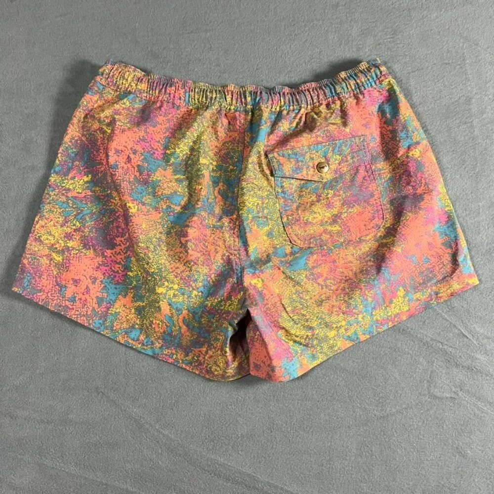 Toad&Co Boundless Colorful Patterned Shorts Size Medium DREAMSICLE PDX 4249 - Picture 3 of 6